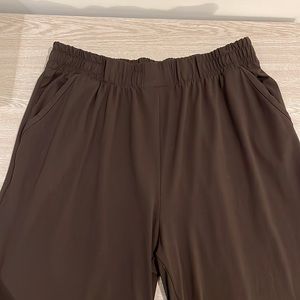 Womens brown joggers